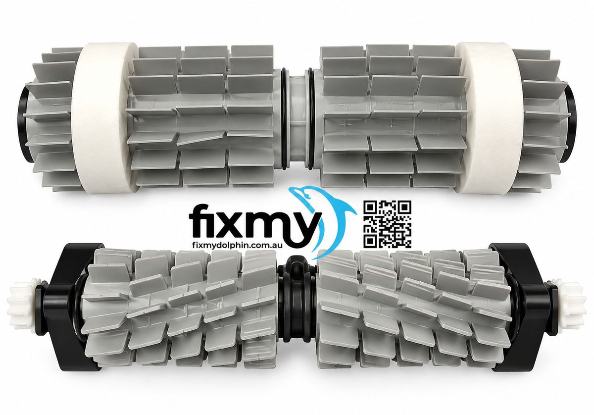 Replacement Front and Rear full brush and Bearing Set  for the Dolphin M550/M600/M700 Active X6 / AW6