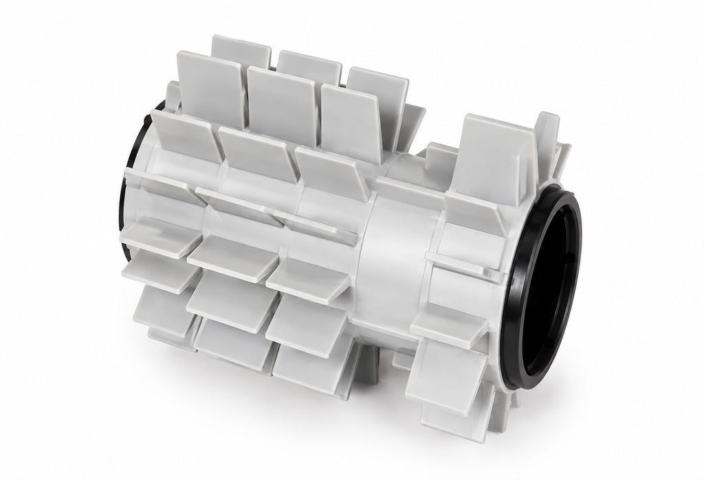 Dolphin PVC Brush Dyn CB Grey (Moulded) - 61020601 for M400 M500 M600 M700 M550 M4 M5 Active X6 plus more