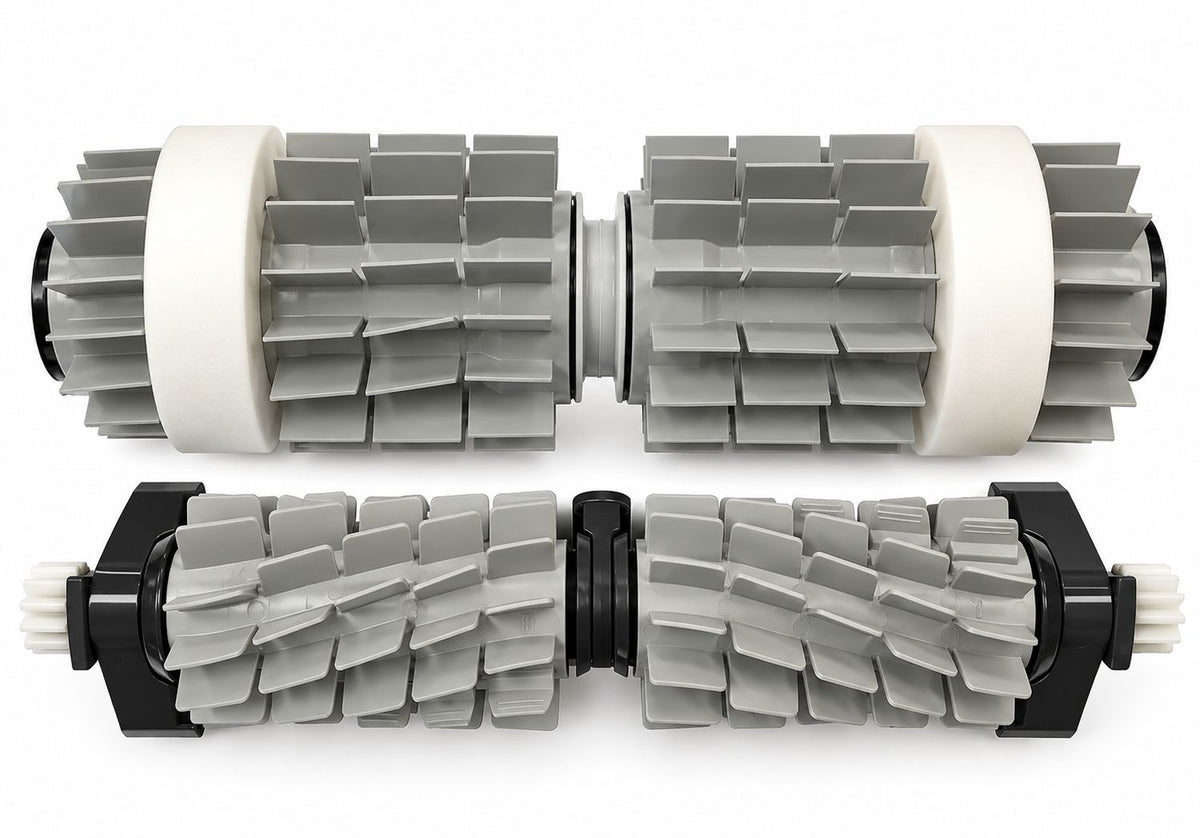 Replacement Front and Rear full brush and Bearing Set  for the Dolphin M550/M600/M700 Active X6 / AW6